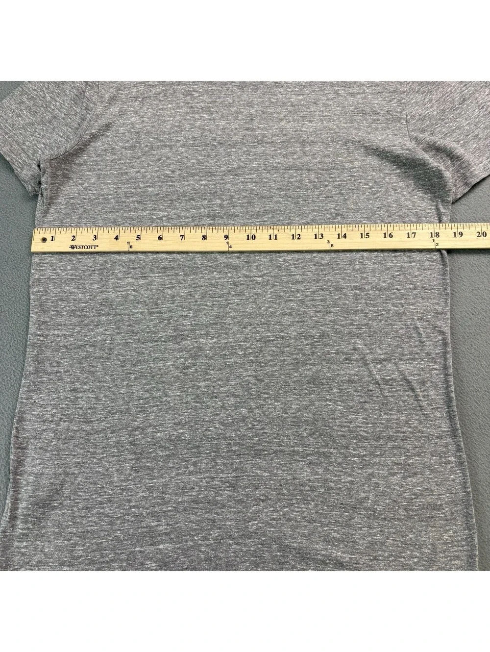 Vintage Abercrombie And Fitch Striped Pocket T Shirt Size Small Gray